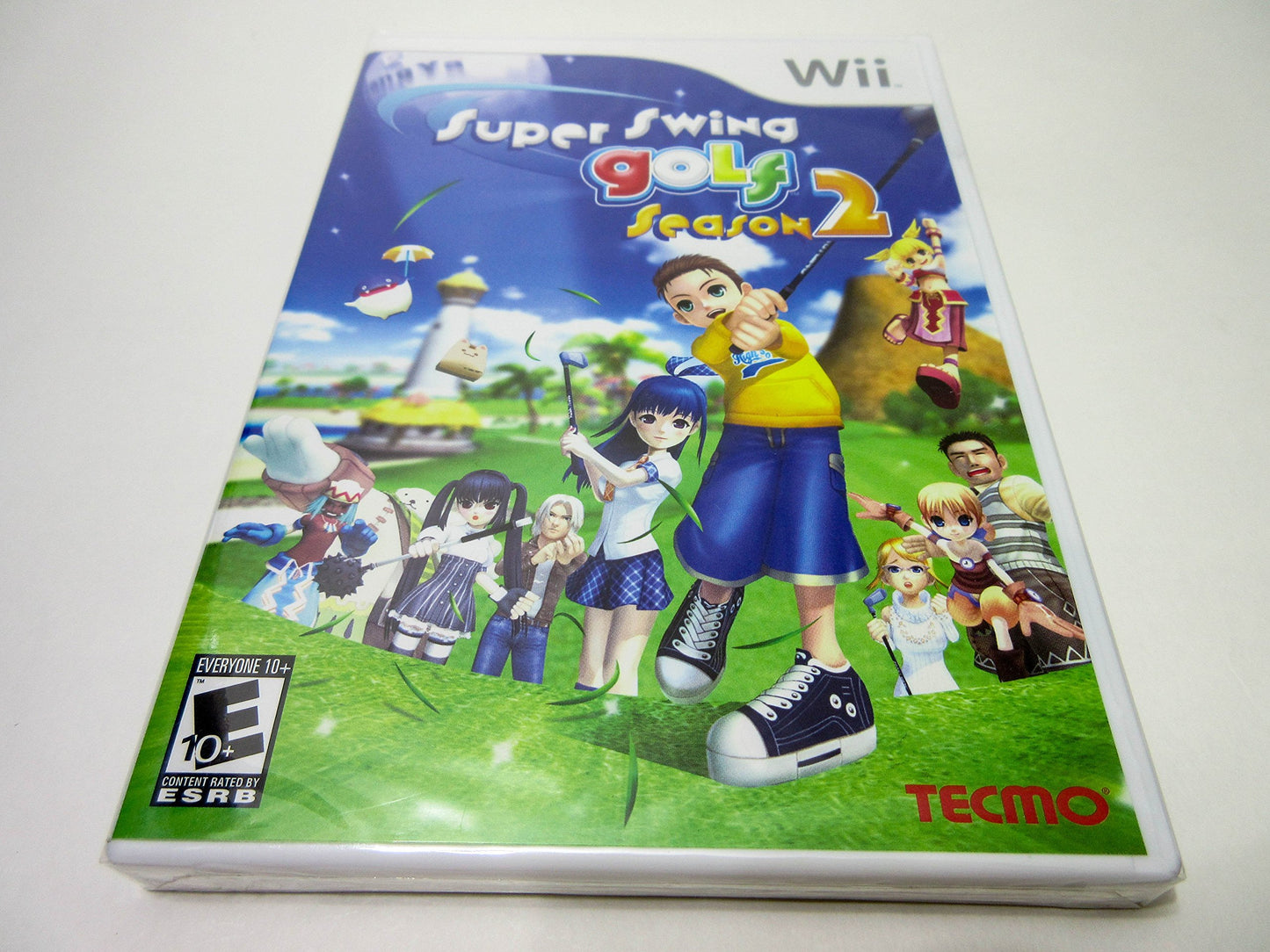KT Super Swing Golf Season 2 for Nintendo Wii - Model TCM1054, Exciting Golf Gameplay Experience