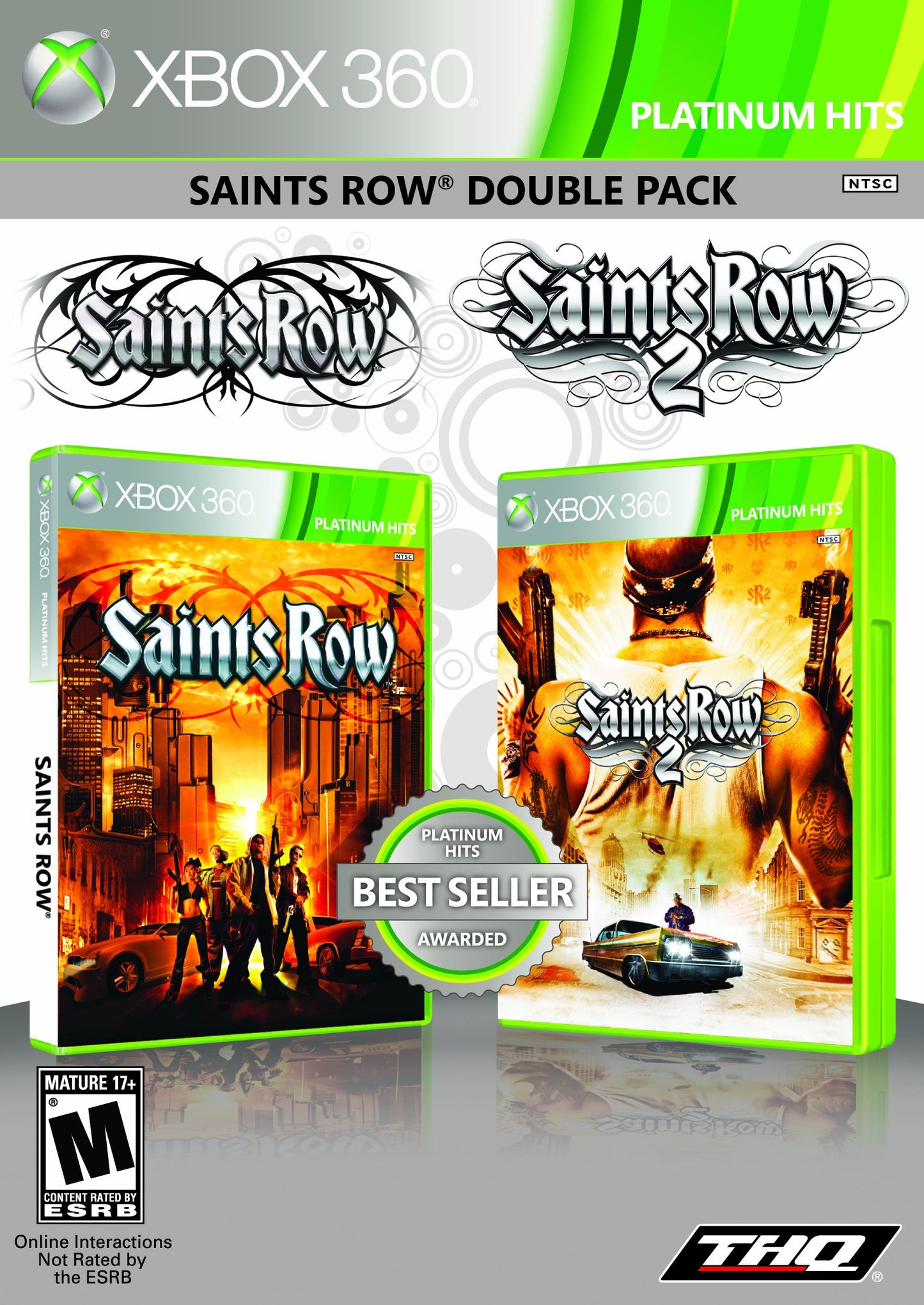 Saints Row Double Pack - Xbox 360 (Renewed)