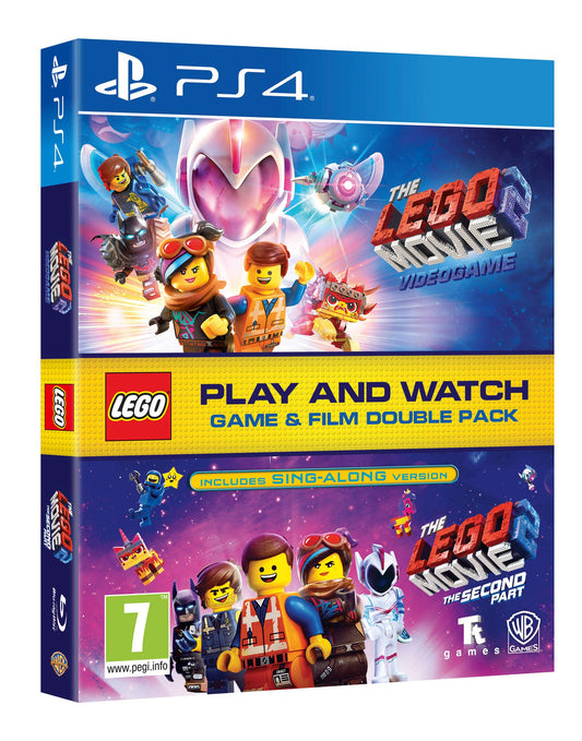 WARNER BROS Lego Movie 2 Game & Film Double Pack for PS4 - Includes Game & Movie, Model 1000746705