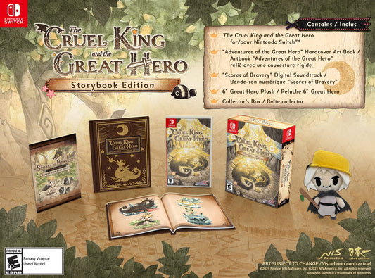 NIS America The Cruel King and the Great Hero Storybook Edition - Nintendo Switch Model 8-823