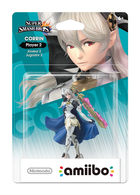Nintendo amiibo - Corrin (Player 2) - Super Smash Bros - Model NVLCAACP - Plastic