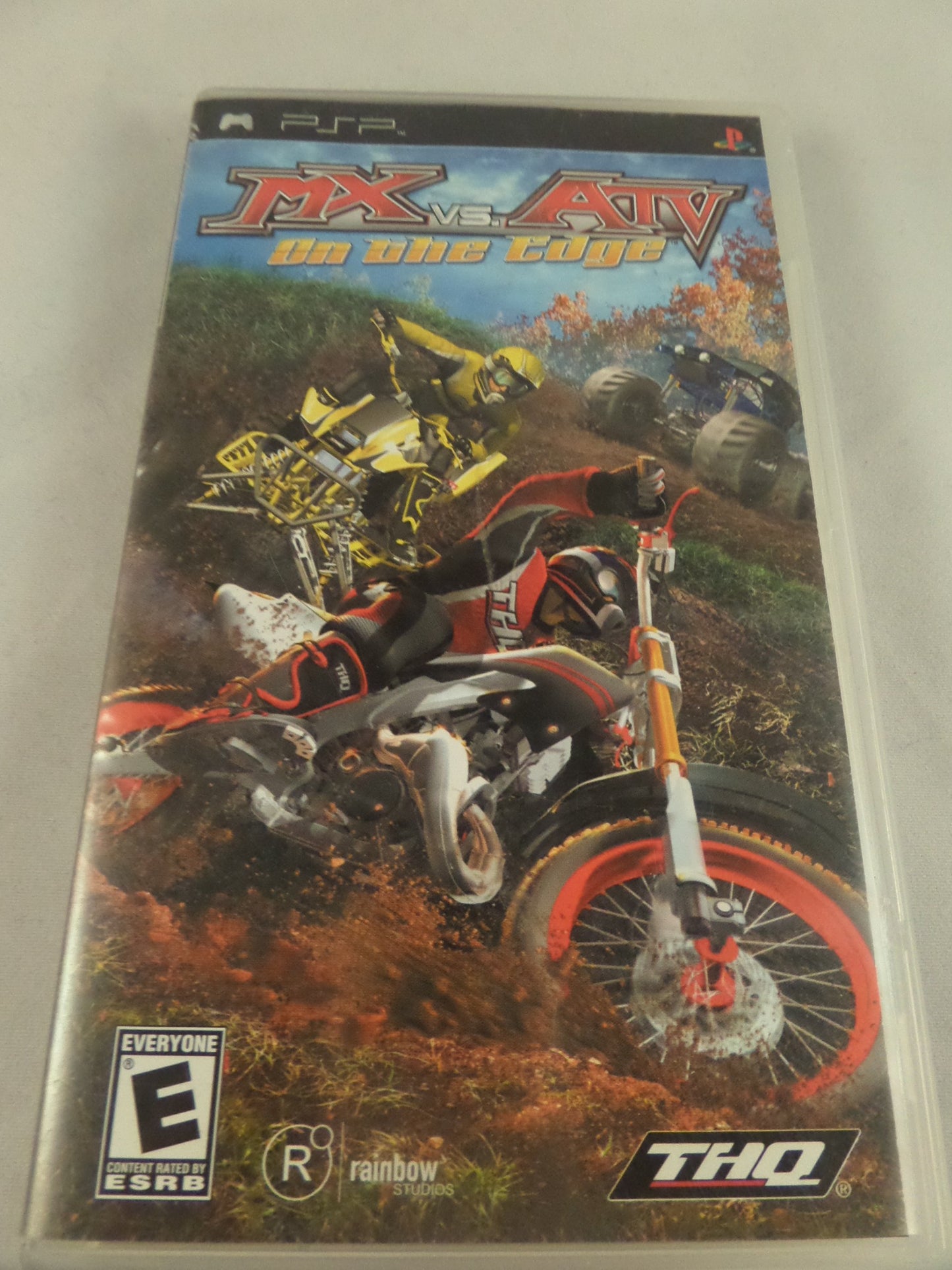 THQ MX vs. ATV: On The Edge - Sony PSP Game, Model 752919480205, Racing Adventure