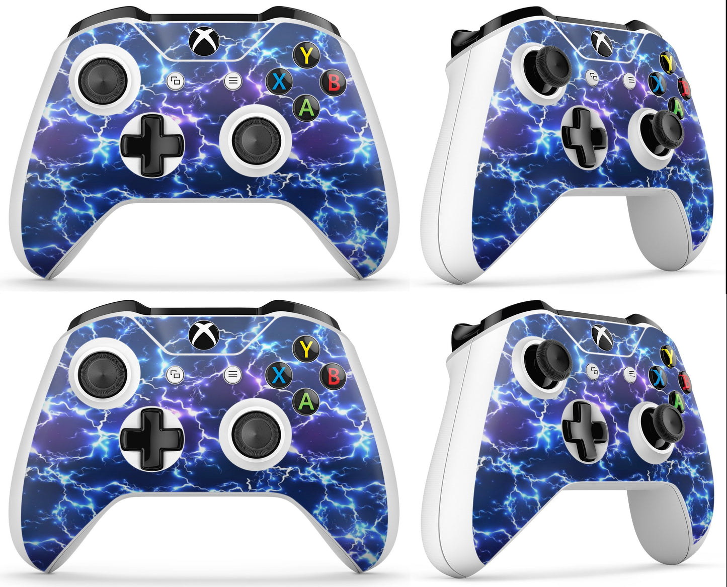 giZmoZ n gadgetZ Xbox One S Electric Storm Full Wrap Skin Vinyl Sticker - GNG-XBS-ELEC-SKINS