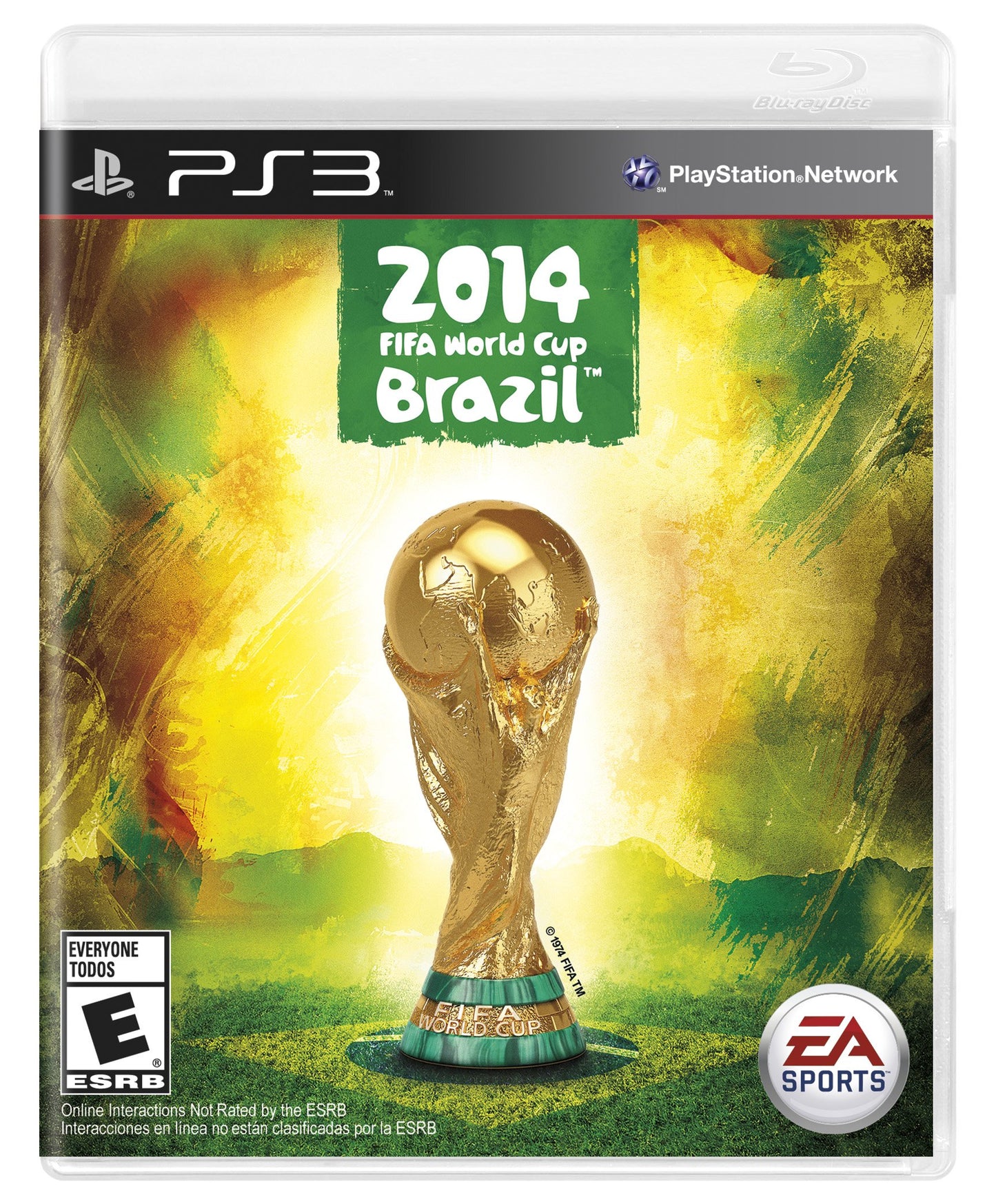 EA Sports FIFA World Cup Brazil 2014 - PlayStation 3 Game, Model 73049, Exciting Soccer Action