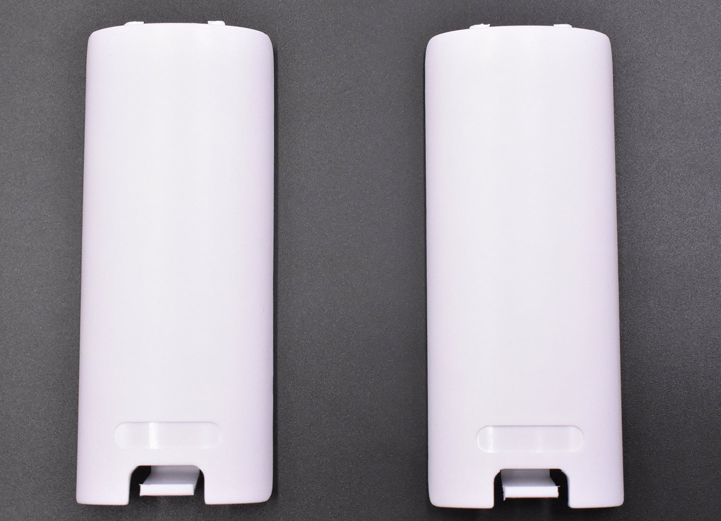 Art&Beauty 2 Pack of Replacement Battery Back Door Cover Shell for Nintendo Wii Remote Controller (White)