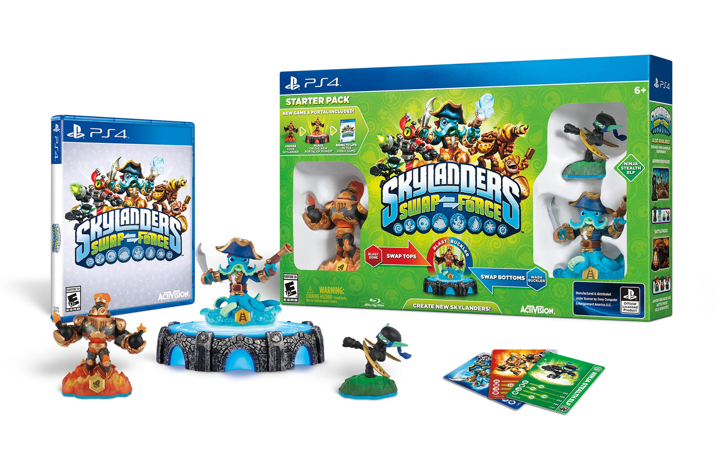 ACTIVISION Skylanders SWAP Force Starter Pack for PlayStation 4 - Model 84702