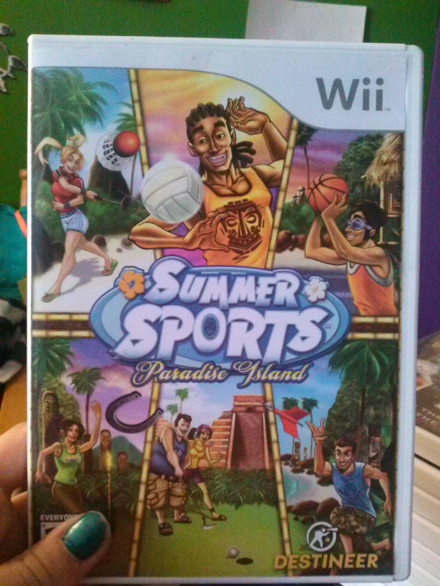 Destineer Summer Sports Paradise Island for Nintendo Wii - Model 010086650013, Engaging Sports Gameplay, Fun for All Ages