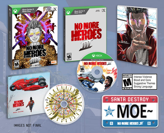 Xseed Games No More Heroes 3 - Day 1 Edition for Xbox Series X, Model XSEE82267XB1