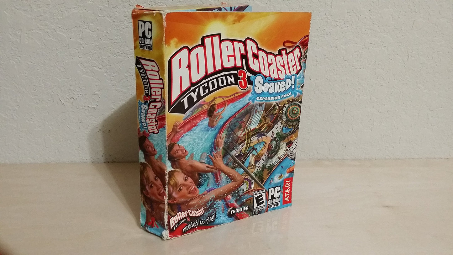 Rollercoaster Tycoon 3: Soaked! Expansion - PC