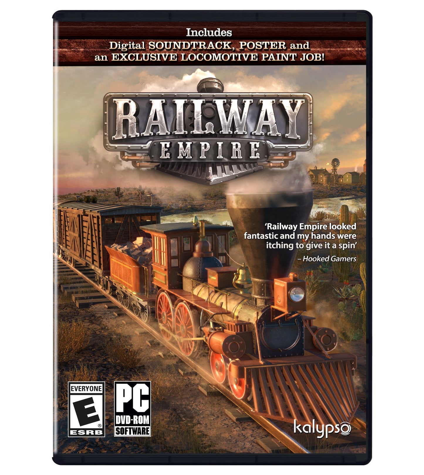 Kalypso Media Railway Empire PC - Strategy Game for PC - Model 103