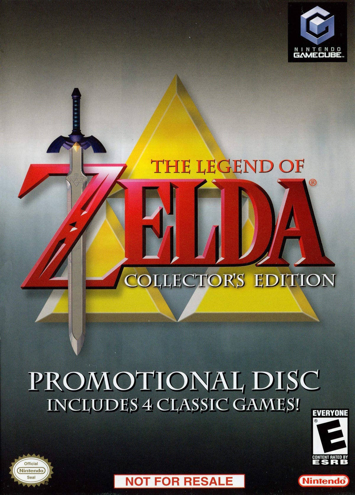 The Legend of Zelda: Collectors Edition (Zelda / Zelda II: The Adventure of Link / Ocarina of Time / Majoras protective cover) (refurbished)