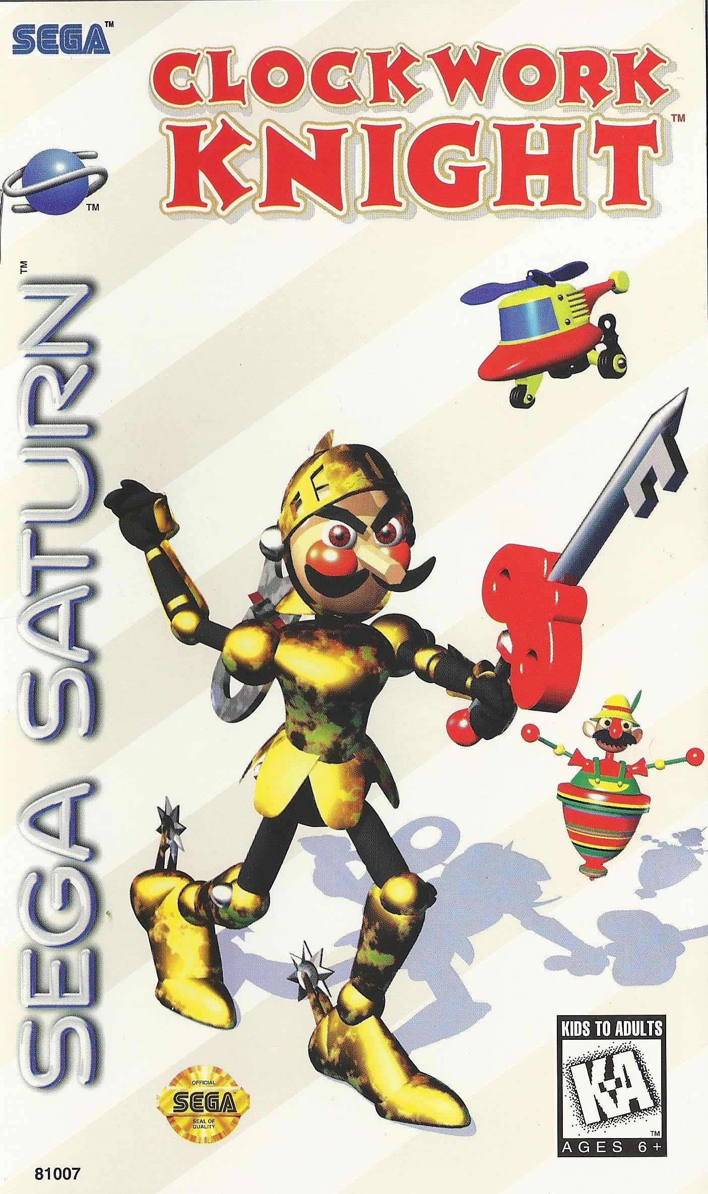 Clockwork Knight - Sega Saturn (Renewed)