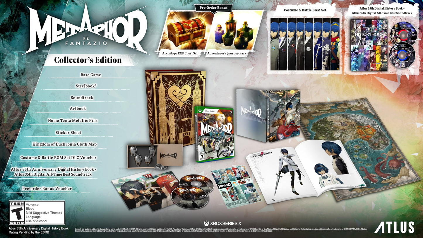 Metaphor: ReFantazio Collectors Edition - Xbox Series X