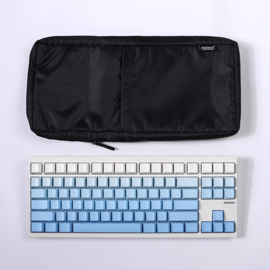 Sumgsn 75% Mechanical Keyboard Case - Waterproof, Shockproof, Medium Size, Black