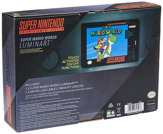 Nintendo Action Figure - Super Mario World Fixture Accessory - 8 x 12 Inch - Multicolor