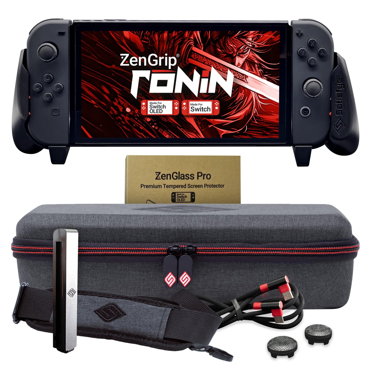 SATISFYE INC - ZenGrip Ronin Elite Bundle compatible with Nintendo Switch