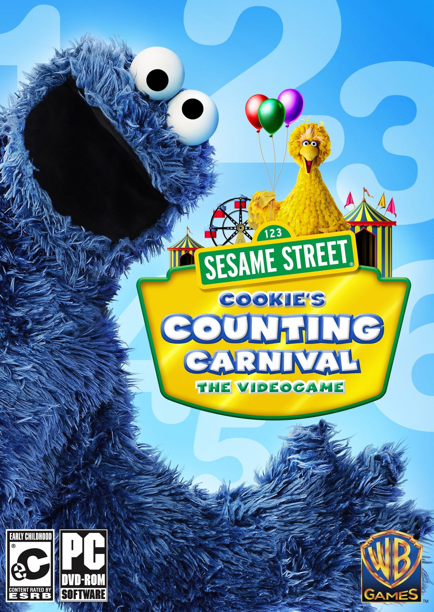 WB Sesame Street: Cookies Counting Carnival - PC Game, Model 1000156604