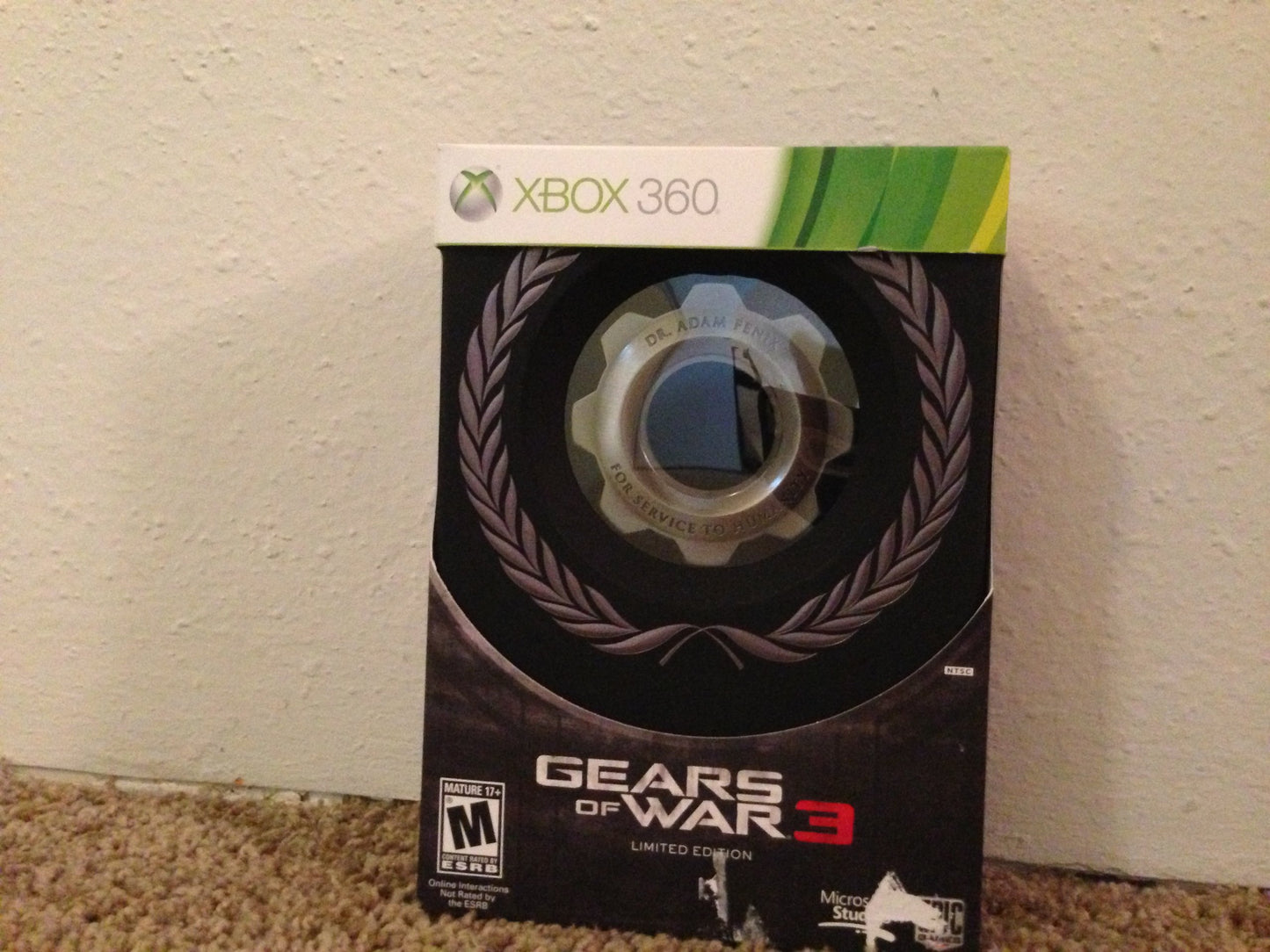 Gears of War 3 Limited Edition - Xbox 360 (Limited Edition) (Renewed)