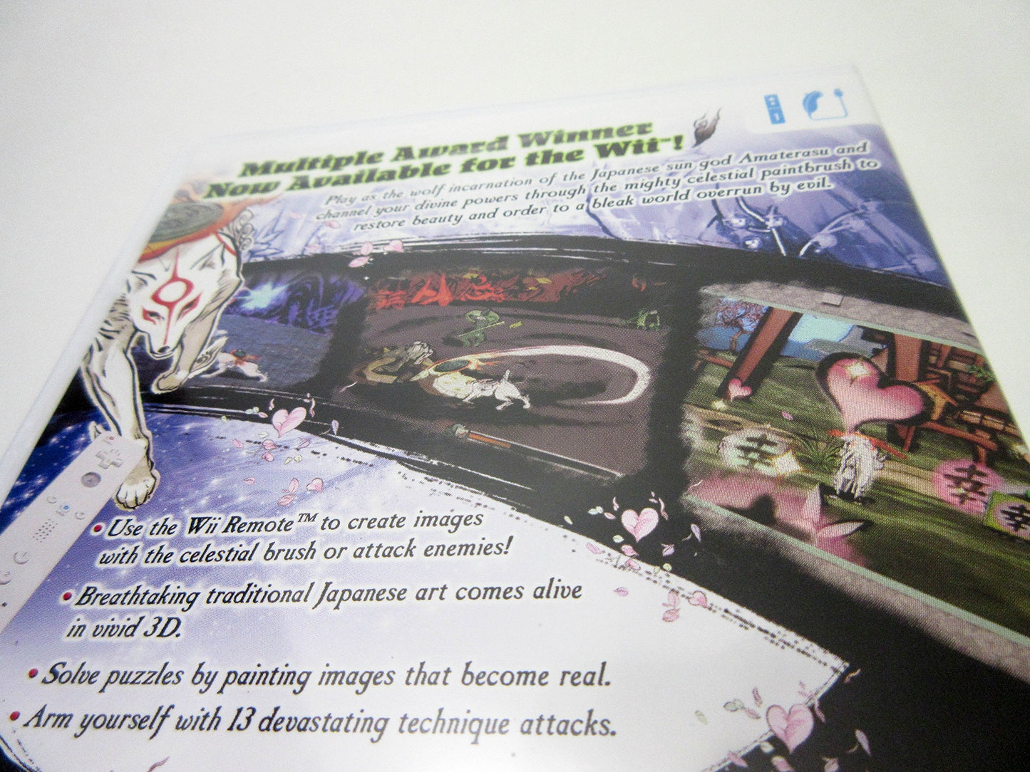 Capcom Õkami Game - Model 013388350070 - Action Adventure RPG