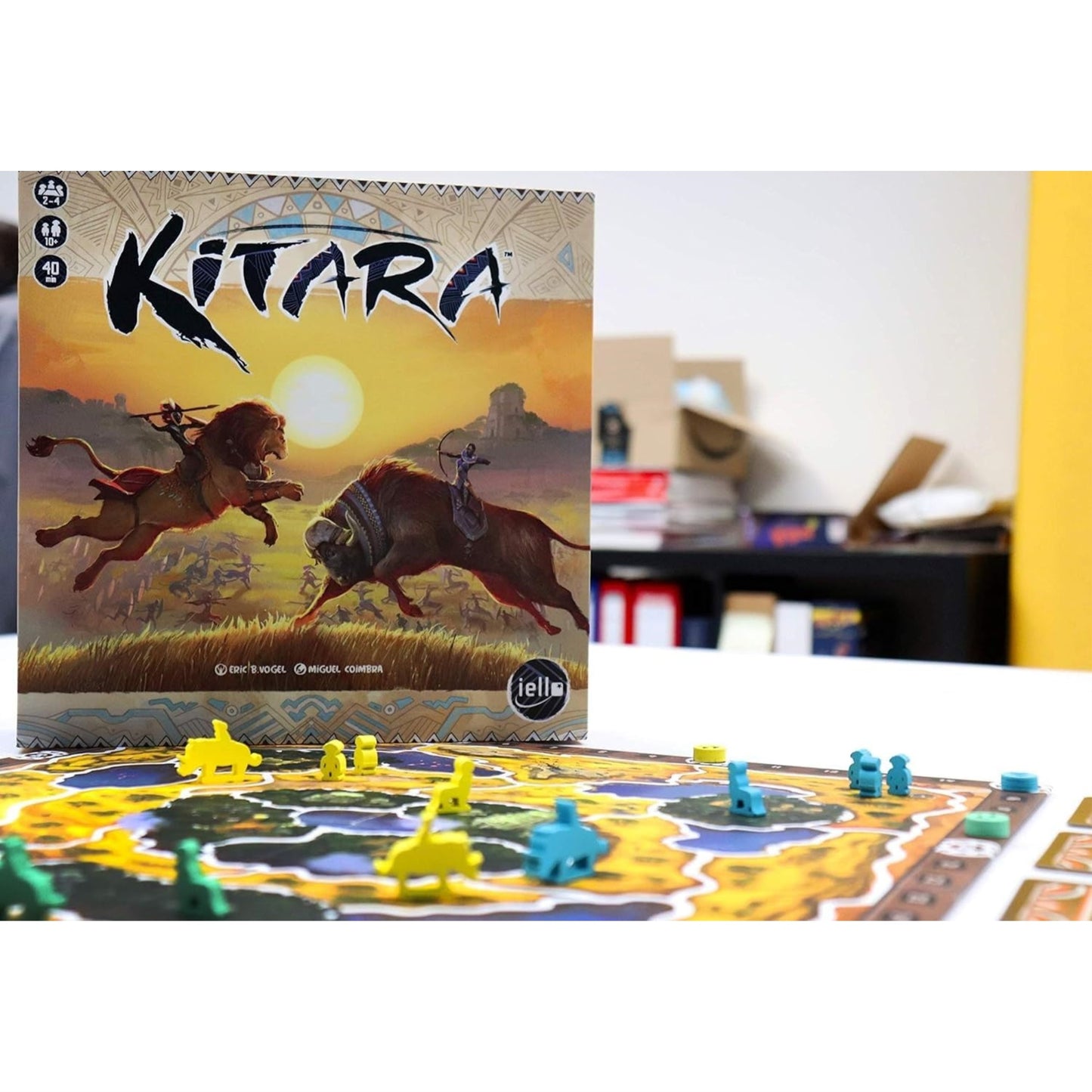 IELLO Kitara Game - Yellow Paper Model IEL51682, Engaging Family Fun