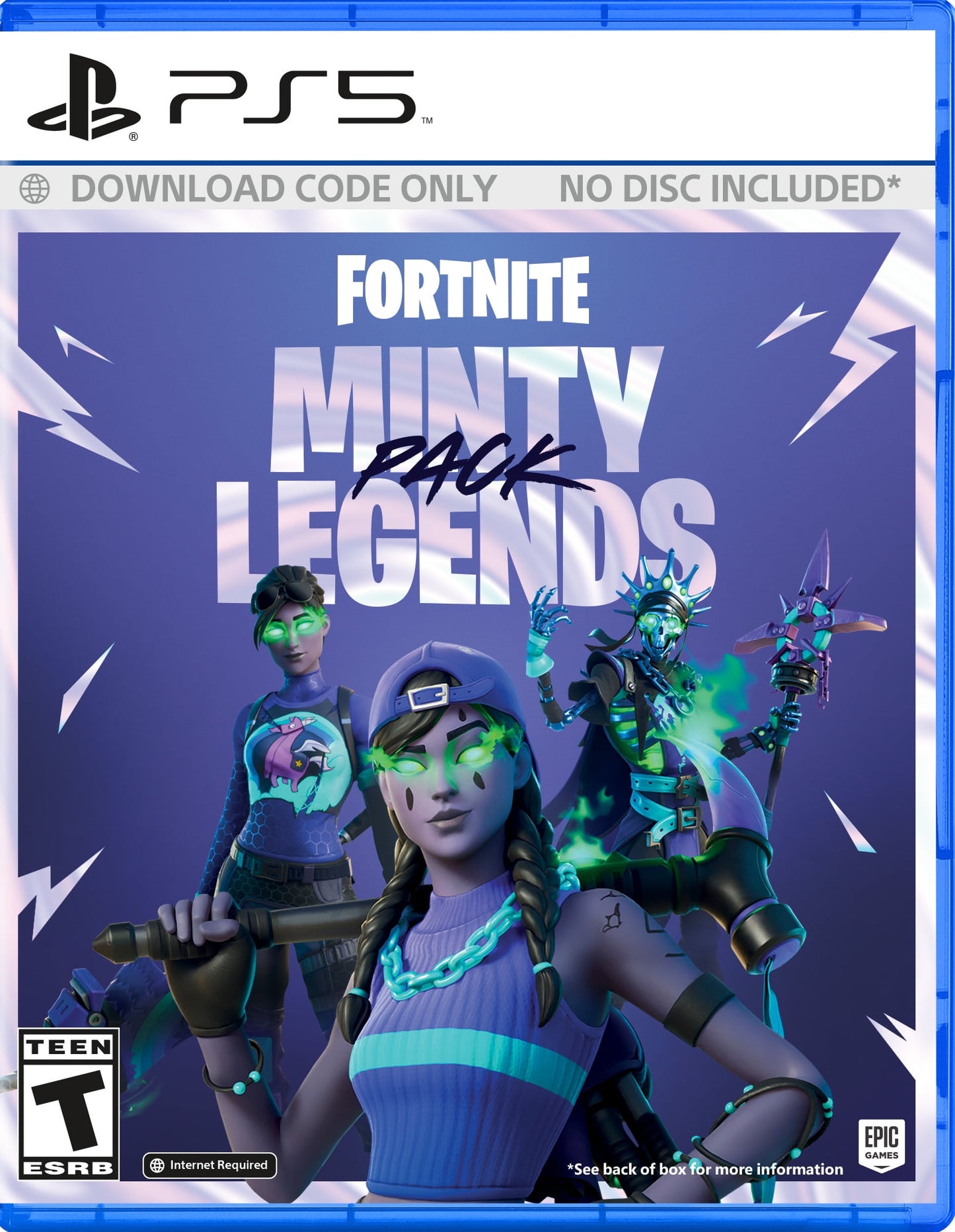 Fortnite Minty Legends Pack, Playstation 5