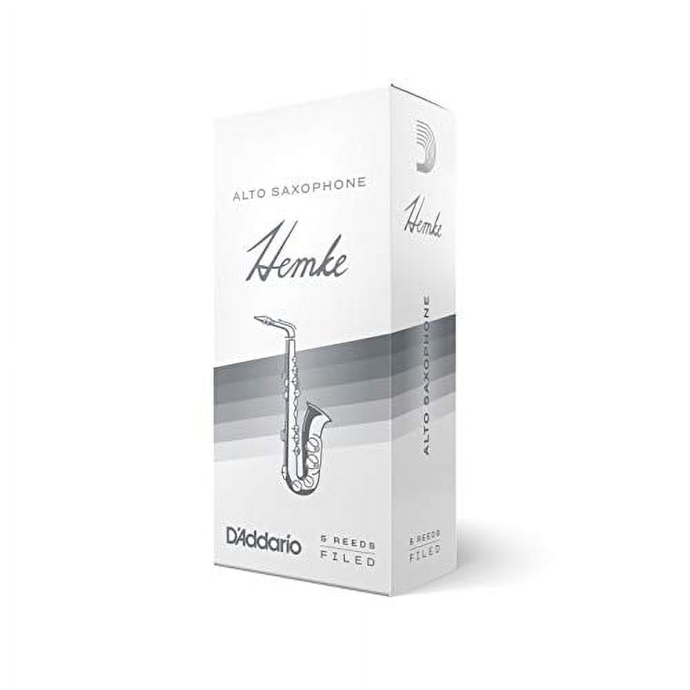 Frederick L. Hemke Alto Saxophone Reeds, Strength 2.0, 5 Pack