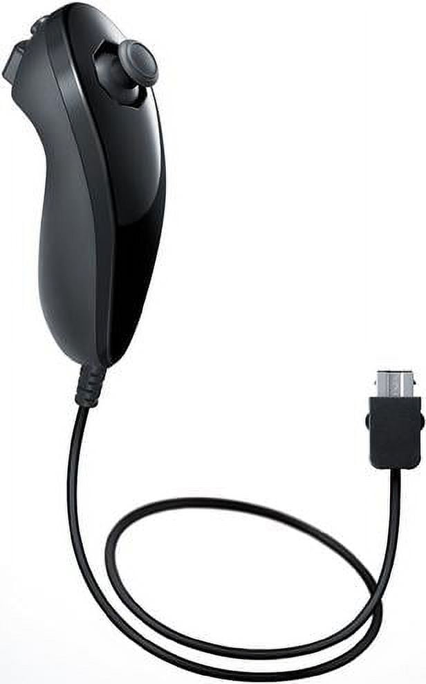 Genuine Wii Nunchuck Black (Bulk Packing)
