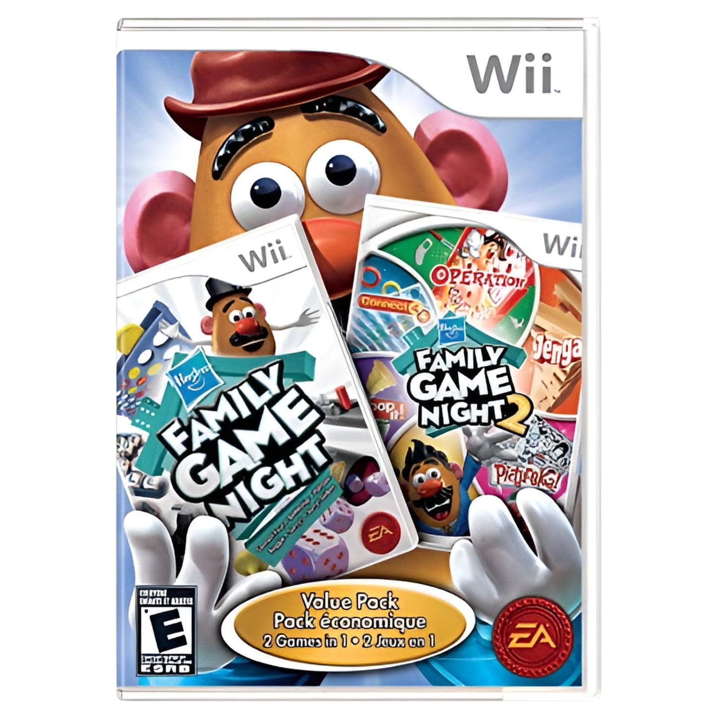 Hasbro Family Game Night 1 & 2 Bundle (Wii)
