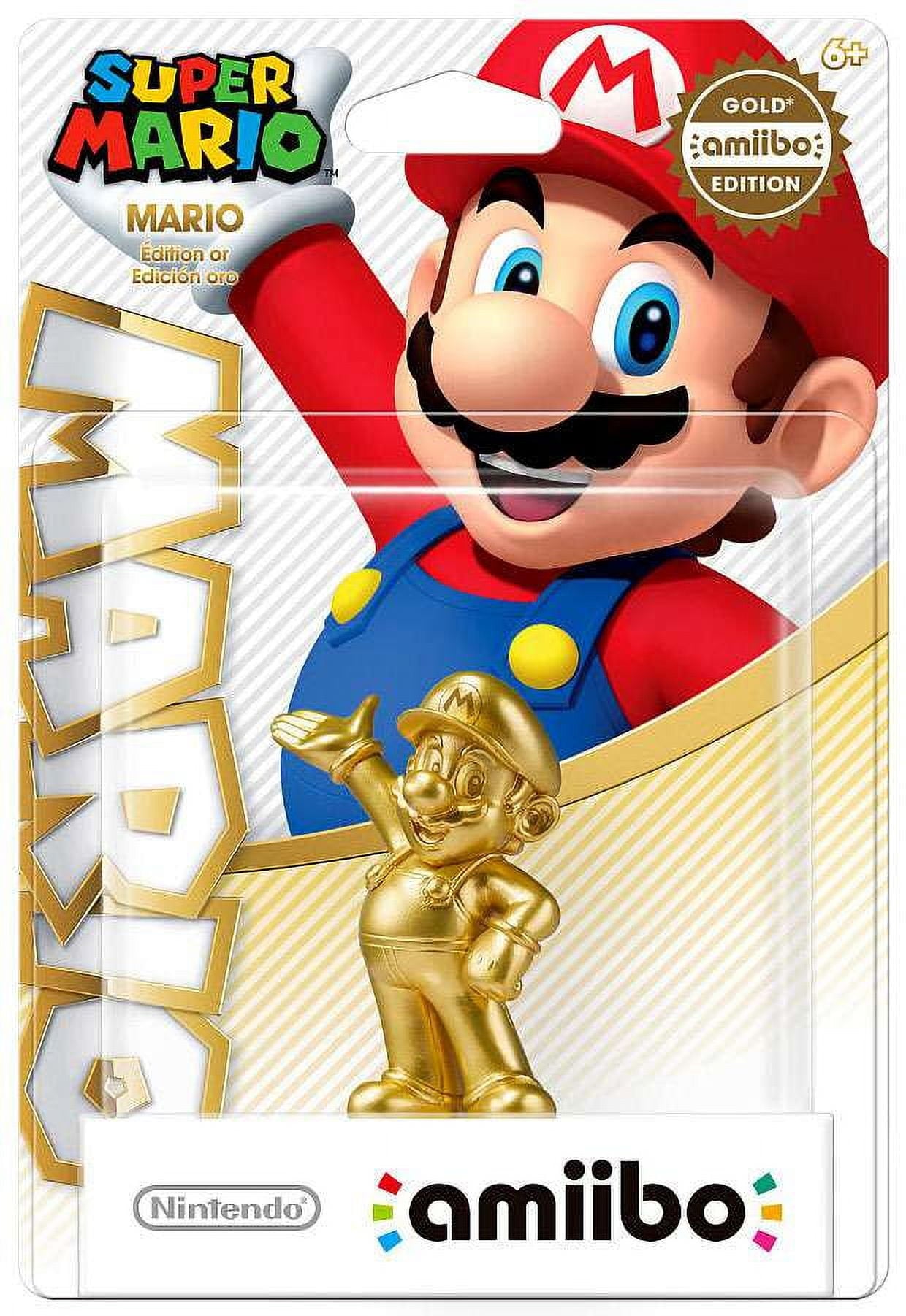 Super Mario Bros. Gold Mario Amiibo Edition Action Figure