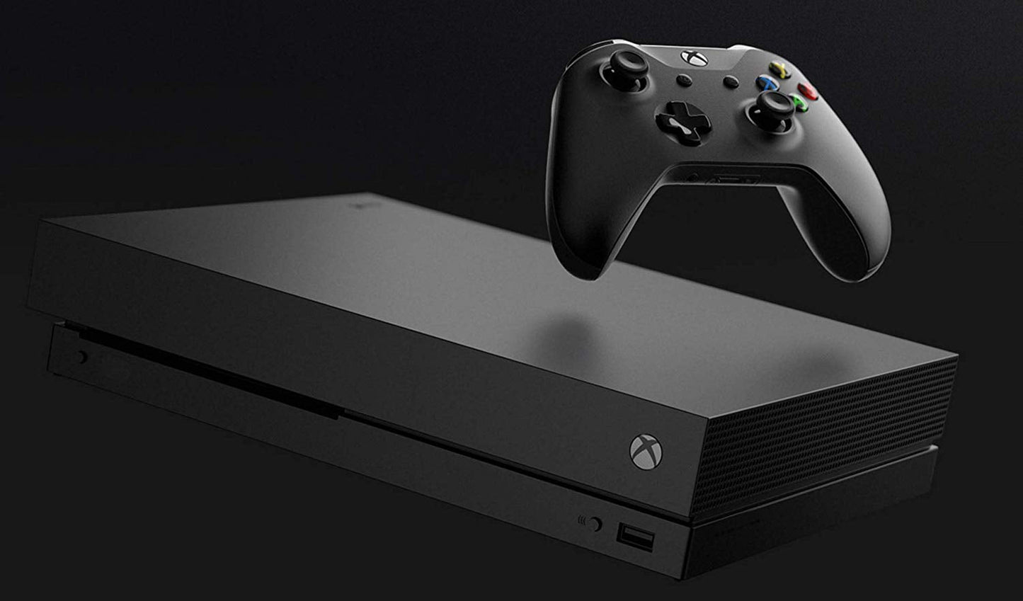 Microsoft Xbox One X 1Tb Gaming Console With Wireless Controller And Xbox Game Pass Live Gold Trial - Native 4K - Hdr - Enhanced