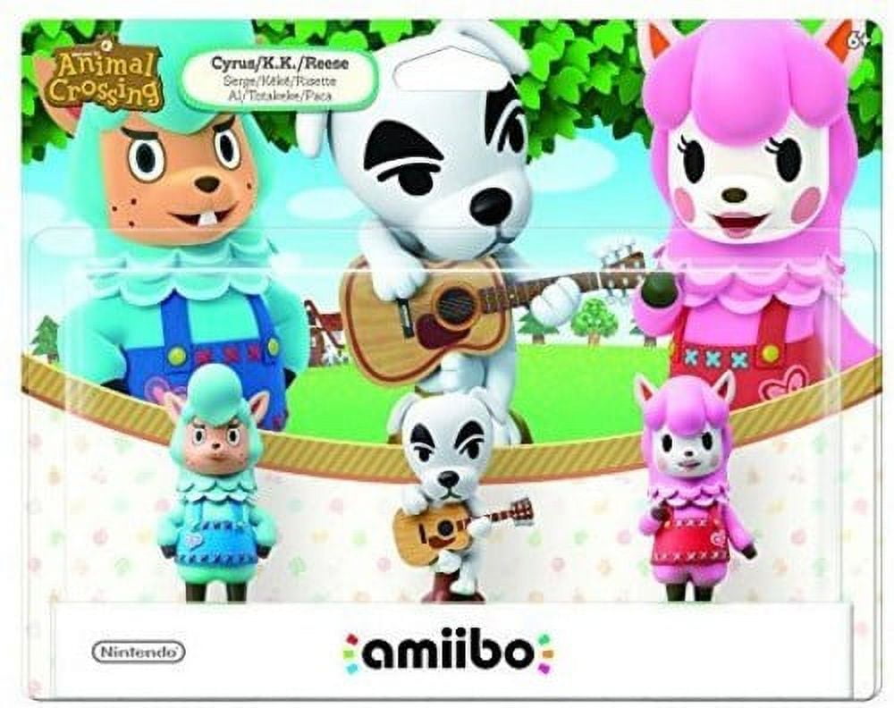 Nintendo Animal Crossing 3-Pack Animal Crossing Series Amiibo, Nvleaj3A