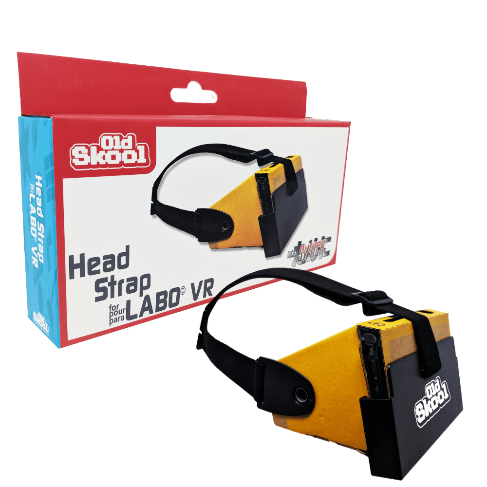Old Skool Head Strap For Labo Vr - Compatible With Nintendo Switch Vr