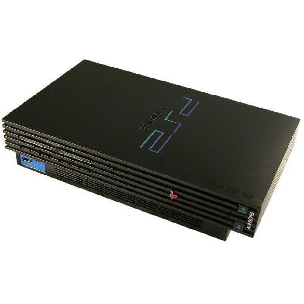 Restored Black Playstation 2 Ps2 Fat Console (Refurbished)