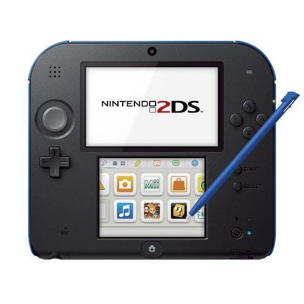 Restored Nintendo 2Ds Electric Blue Multi-Color Handheld (Refurbished)