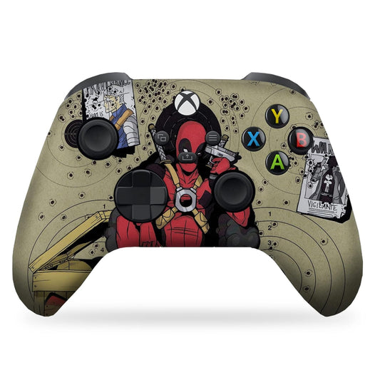 Z Deadpool Headshot Custom Wireless Xbox Controller – Compatible with Xbox One & Series X/S