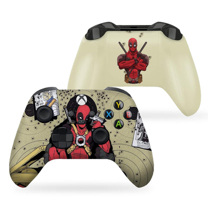 Z Deadpool Headshot Custom Wireless Xbox Controller – Compatible with Xbox One & Series X/S