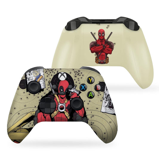 Z Deadpool Headshot Custom Wireless Xbox Controller – Compatible with Xbox One & Series X/S