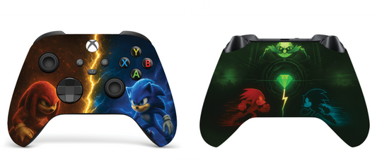 Sonic VS. Knuckles Inspired Xbox Series X/S Controller