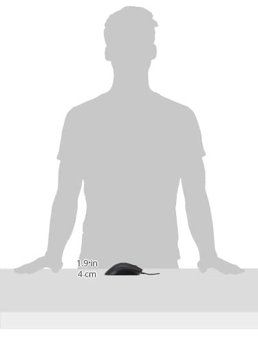 Razer Gaming Mouse RZ01-02540100-R3U1 - Classic Black - Durable Plastic - 2018 Model - Ergonomic Design