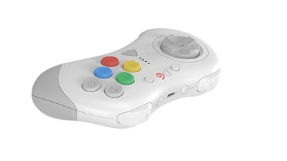 Retro Fighters D6 Wireless Controller for Switch/PC/Dreamcast - White, Model 850046080357