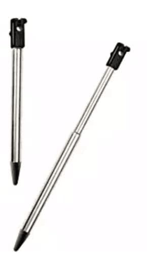 HORNO Retractable Stylus Touch Pen for Nintendo 3DS - Pack of 3, Black