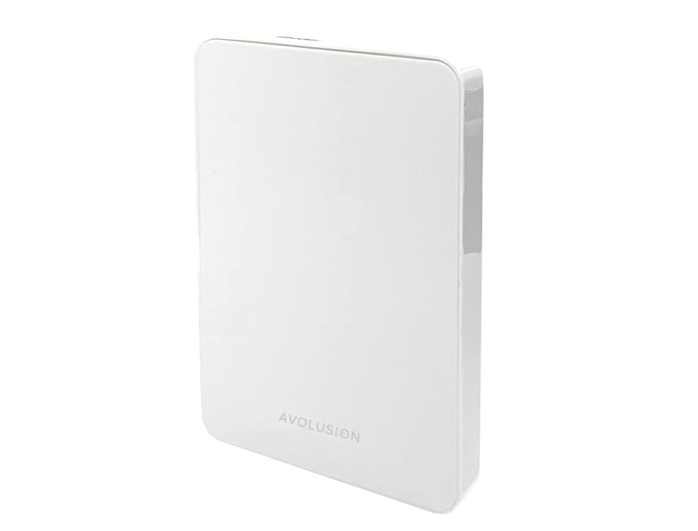 Avolusion Z1-S USB 3.0 Portable External Gaming Hard Drive - White (for PS5  Pre-Formatted) - 2 Year Warranty (1TB)