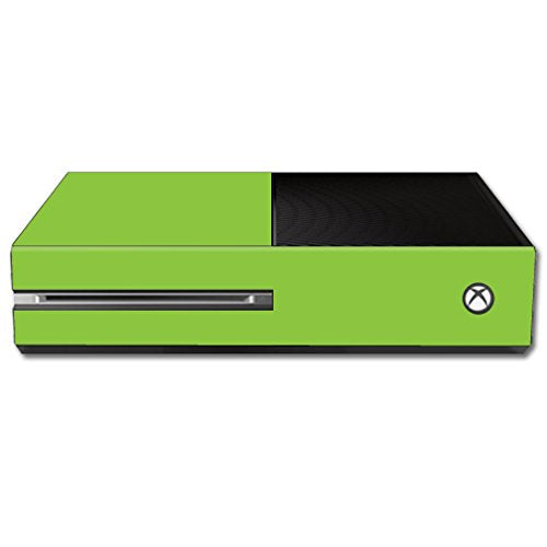 MIGHTY SKINS Xbox One Skin - Solid Lime Green, Durable Vinyl Decal Wrap, Easy Apply/Remove, Made in USA