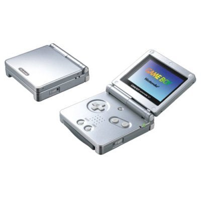 Nintendo Game Boy Advance SP Console- Silver (refurbished)