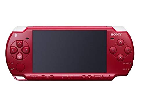 Sony Playstation Portable (PSP) 2000 Series Handheld Gaming Console System (Red) (refurbished)