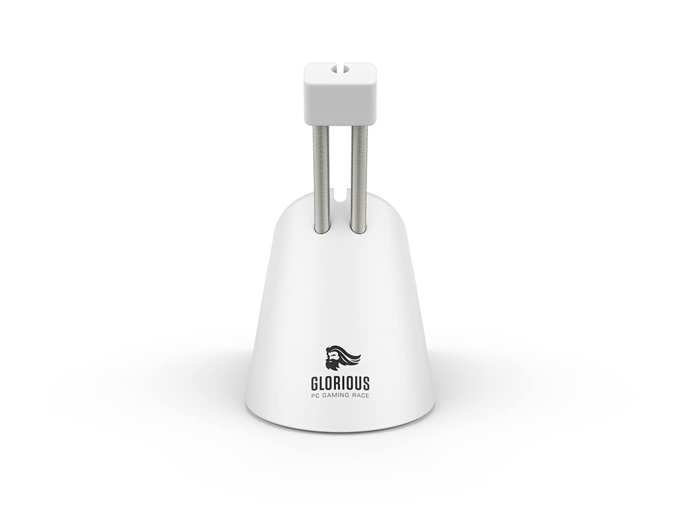 Glorious Gaming Mouse Bungee - Flexible Cable Management - Rubber - White - Model G-MB-WHITE