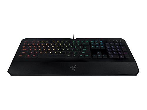Razer DeathStalker Expert Gaming Keyboard - Backlit, Ergonomic, Fully Programmable, Membrane, Black, Model RZ03-00800100-R3U1