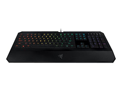 Razer DeathStalker Expert Gaming Keyboard - Backlit, Ergonomic, Fully Programmable, Membrane, Black, Model RZ03-00800100-R3U1