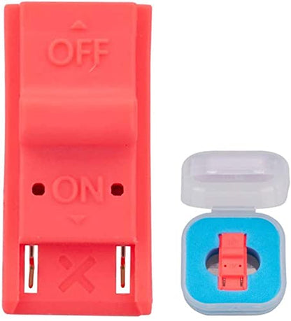 Mviioe RCM Jig Clip for Nintendo Switch - Short, Red, Model DN1, Modify GBA/FBA & Other Simulators