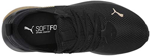 PUMA Cell Vive Big Kid Sneakers, Black Fabric, Model 19544001